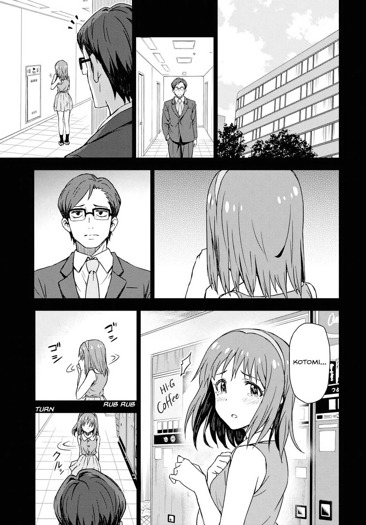 THE iDOLM@STER: Asayake wa Koganeiro Chapter 13 page 13 - Chapter 13: I Will Come To... Understand My Mother, Kotomi's, Footsteps