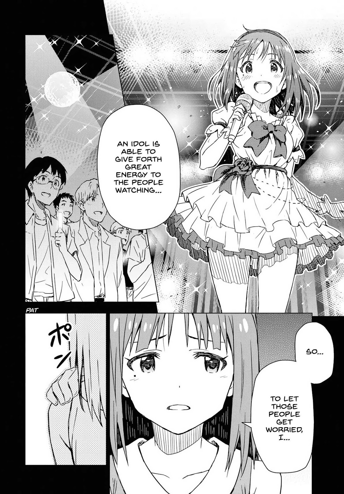 THE iDOLM@STER: Asayake wa Koganeiro Chapter 13 page 16 - Chapter 13: I Will Come To... Understand My Mother, Kotomi's, Footsteps