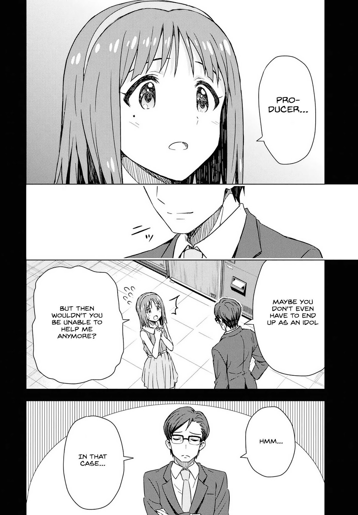 THE iDOLM@STER: Asayake wa Koganeiro Chapter 13 page 18 - Chapter 13: I Will Come To... Understand My Mother, Kotomi's, Footsteps
