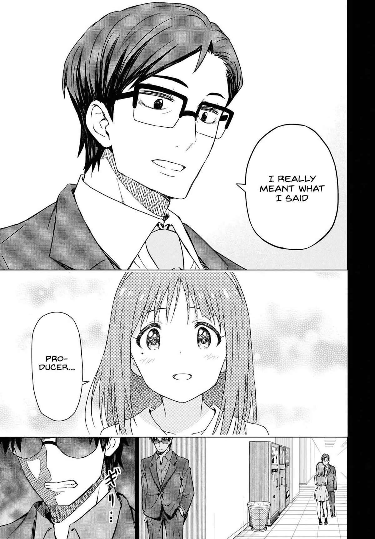 THE iDOLM@STER: Asayake wa Koganeiro Chapter 13 page 21 - Chapter 13: I Will Come To... Understand My Mother, Kotomi's, Footsteps