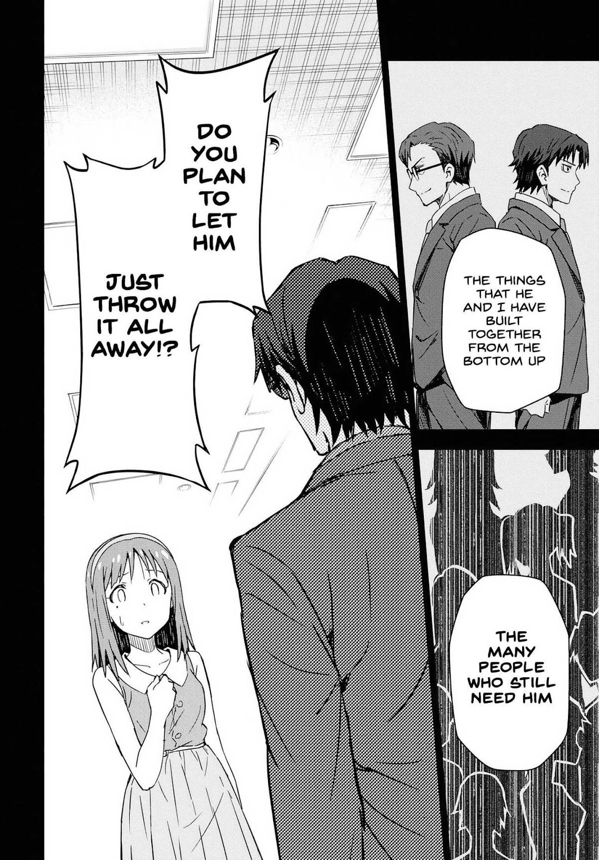 THE iDOLM@STER: Asayake wa Koganeiro Chapter 13 page 26 - Chapter 13: I Will Come To... Understand My Mother, Kotomi's, Footsteps