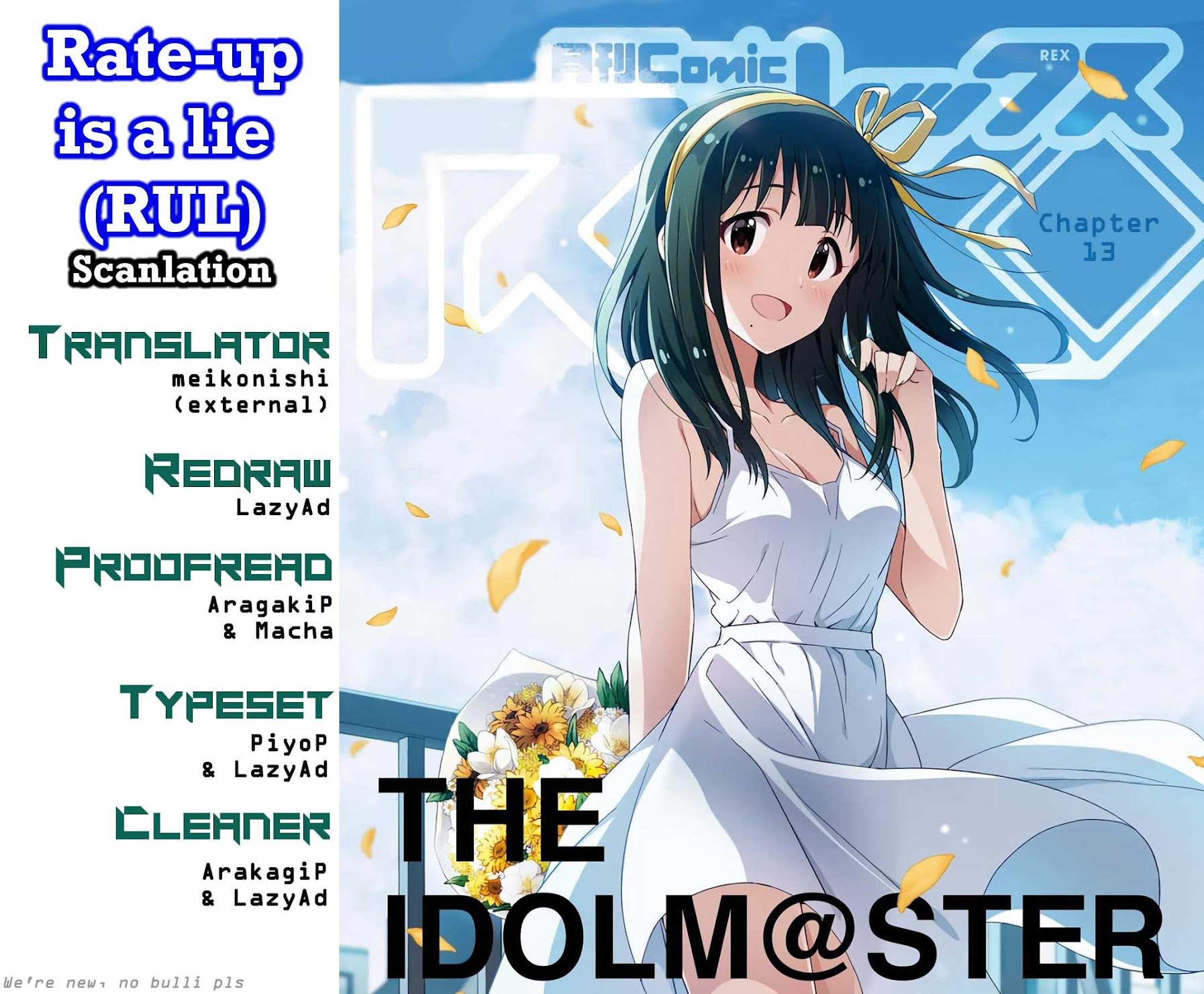 THE iDOLM@STER: Asayake wa Koganeiro Chapter 13 page 33 - Chapter 13: I Will Come To... Understand My Mother, Kotomi's, Footsteps
