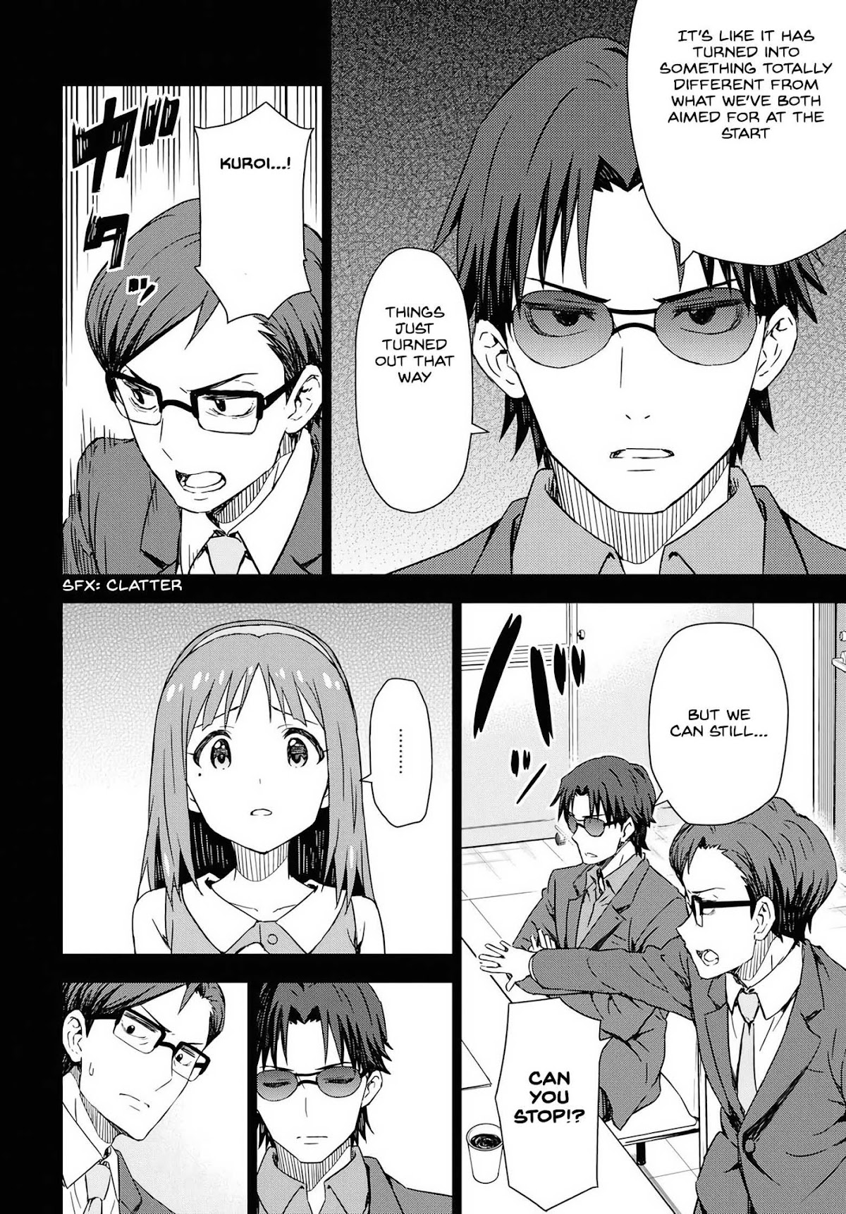 THE iDOLM@STER: Asayake wa Koganeiro Chapter 13 page 6 - Chapter 13: I Will Come To... Understand My Mother, Kotomi's, Footsteps