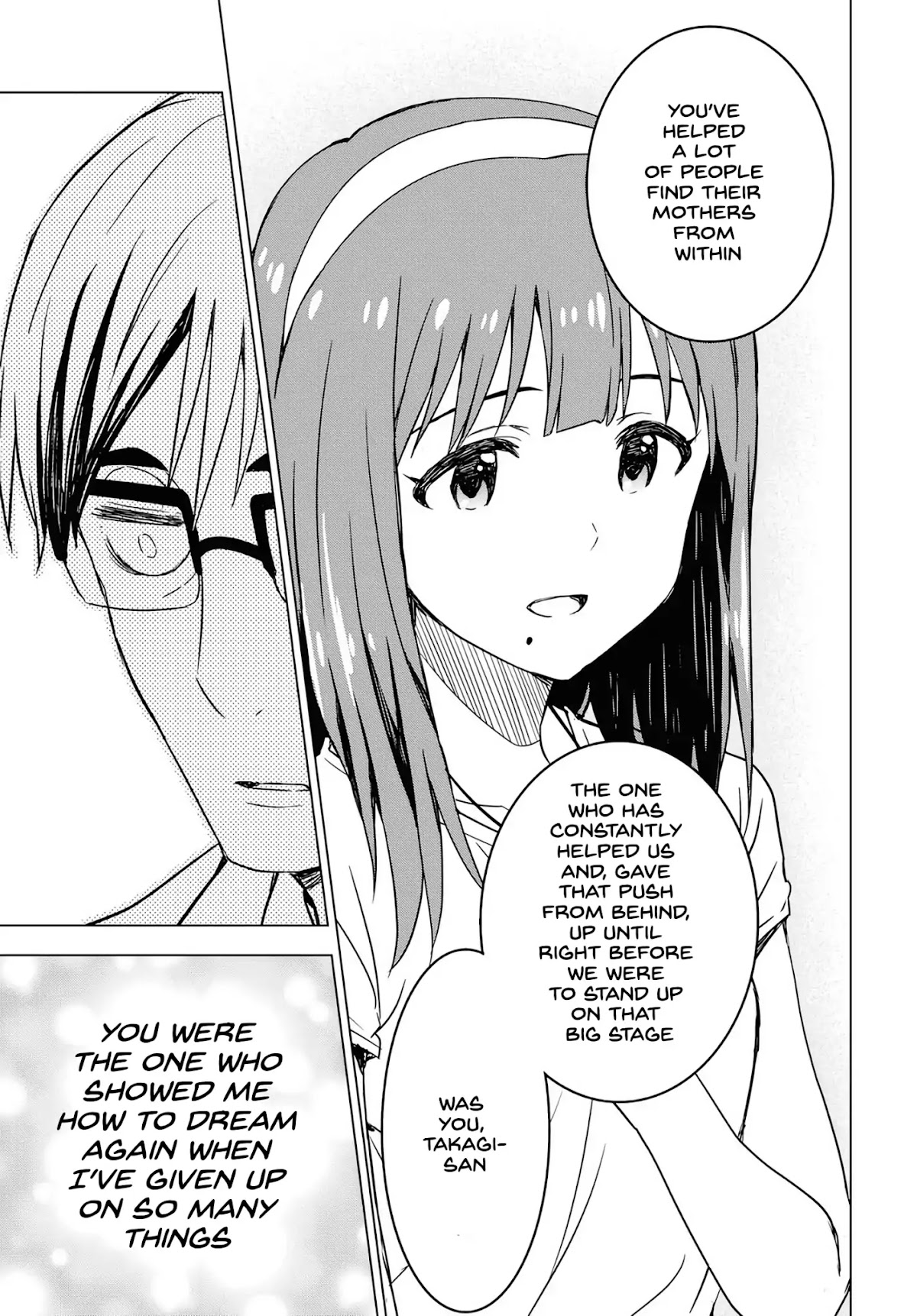 THE iDOLM@STER: Asayake wa Koganeiro Chapter 14 page 20 - Chapter 14: Even If It’s Just a Door, I Can Take a Breath of Relief