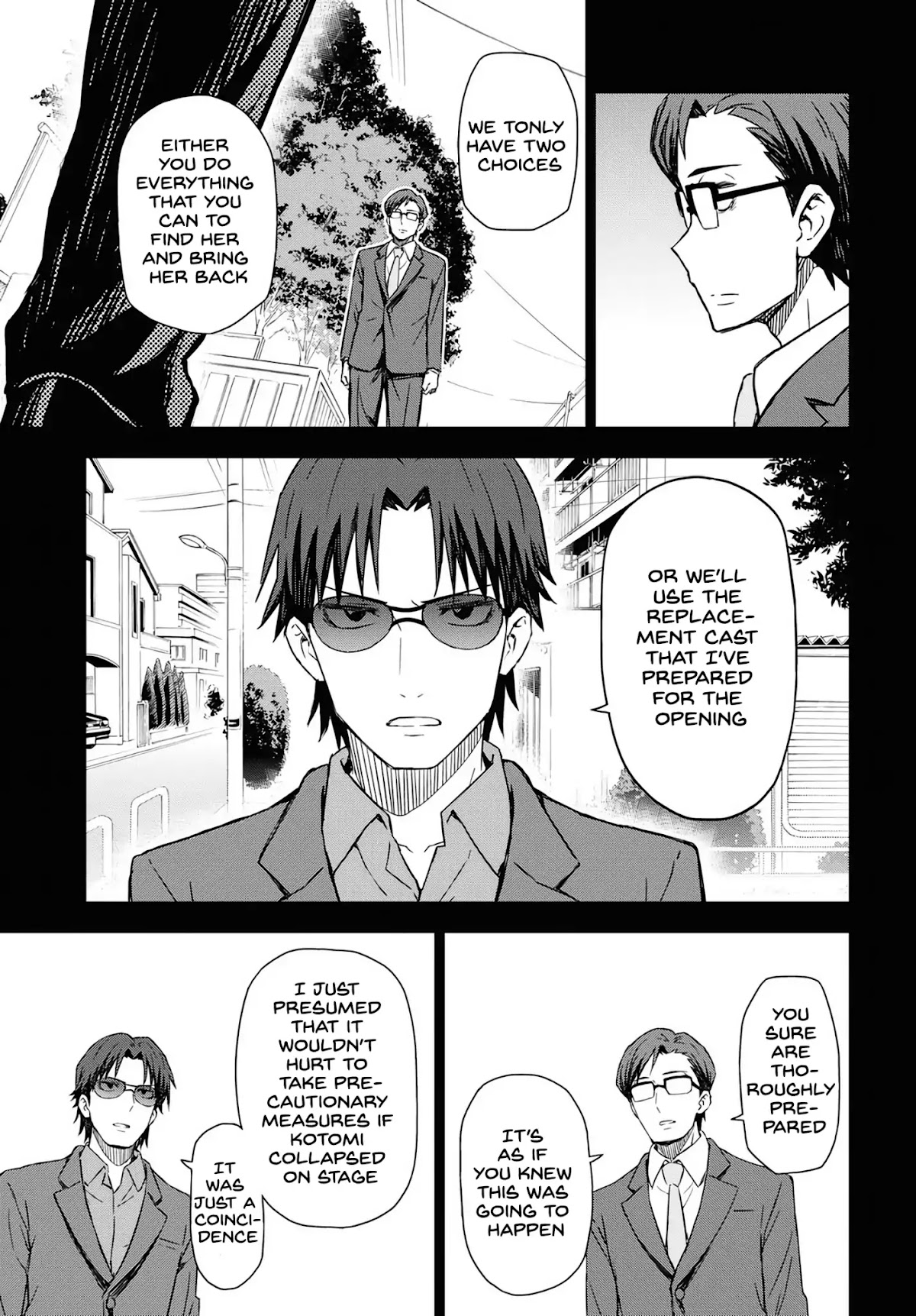THE iDOLM@STER: Asayake wa Koganeiro Chapter 14 page 5 - Chapter 14: Even If It’s Just a Door, I Can Take a Breath of Relief