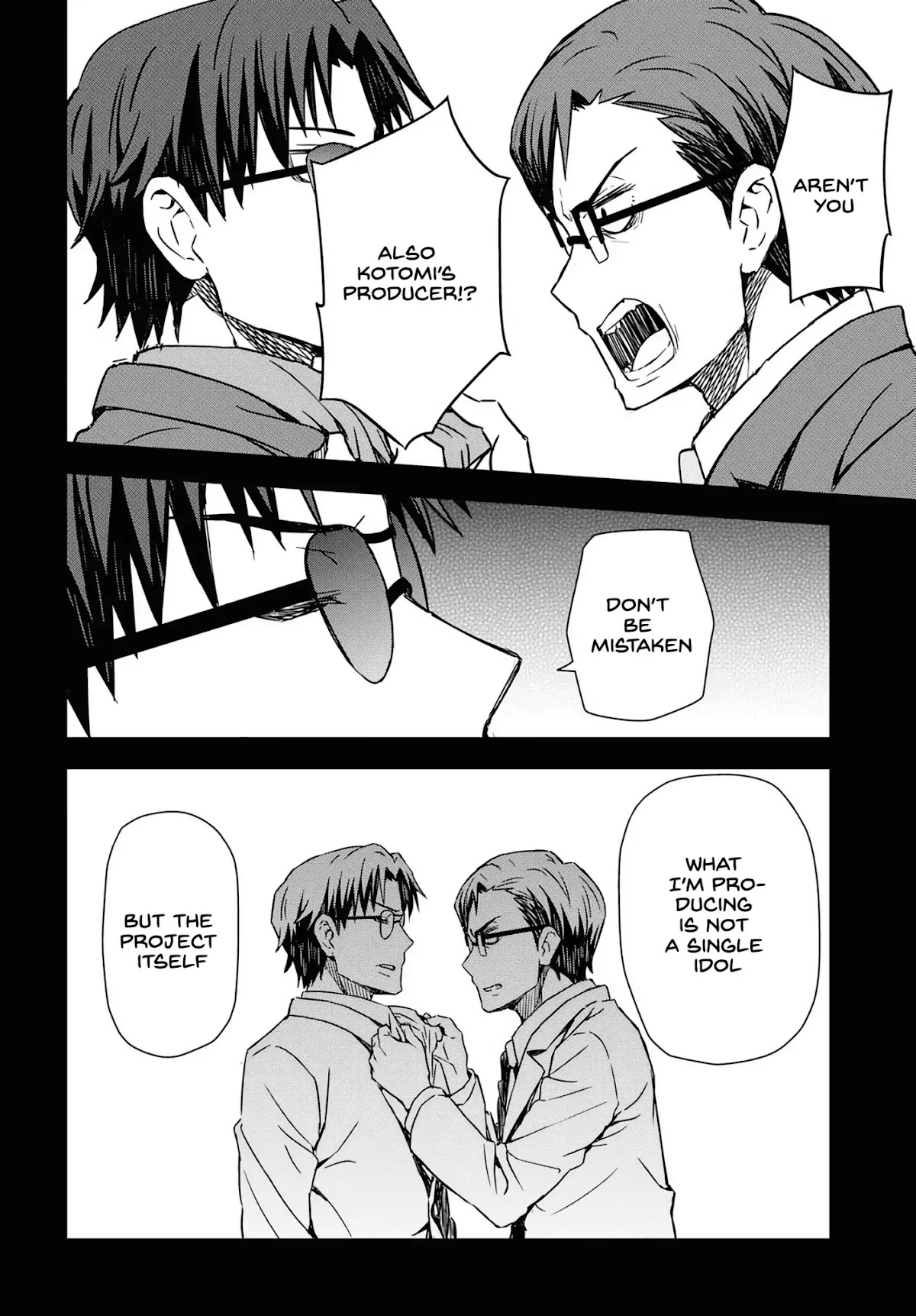 THE iDOLM@STER: Asayake wa Koganeiro Chapter 14 page 8 - Chapter 14: Even If It’s Just a Door, I Can Take a Breath of Relief