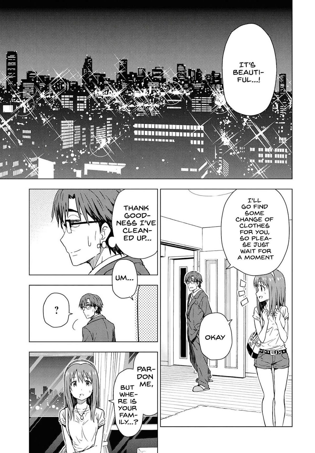 THE iDOLM@STER: Asayake wa Koganeiro Chapter 15 page 17 - Chapter 15: Waiting Longingly for That Sunny Day