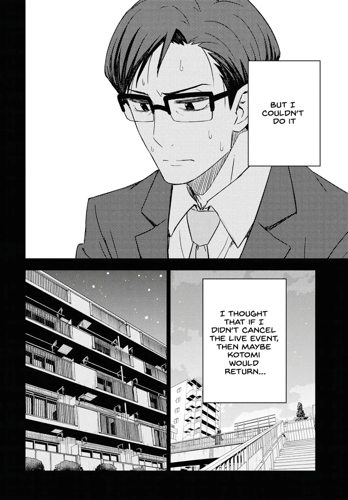 THE iDOLM@STER: Asayake wa Koganeiro Chapter 16 page 16 - Chapter 16: The Truth About Kotomi That Takagi Will Tell