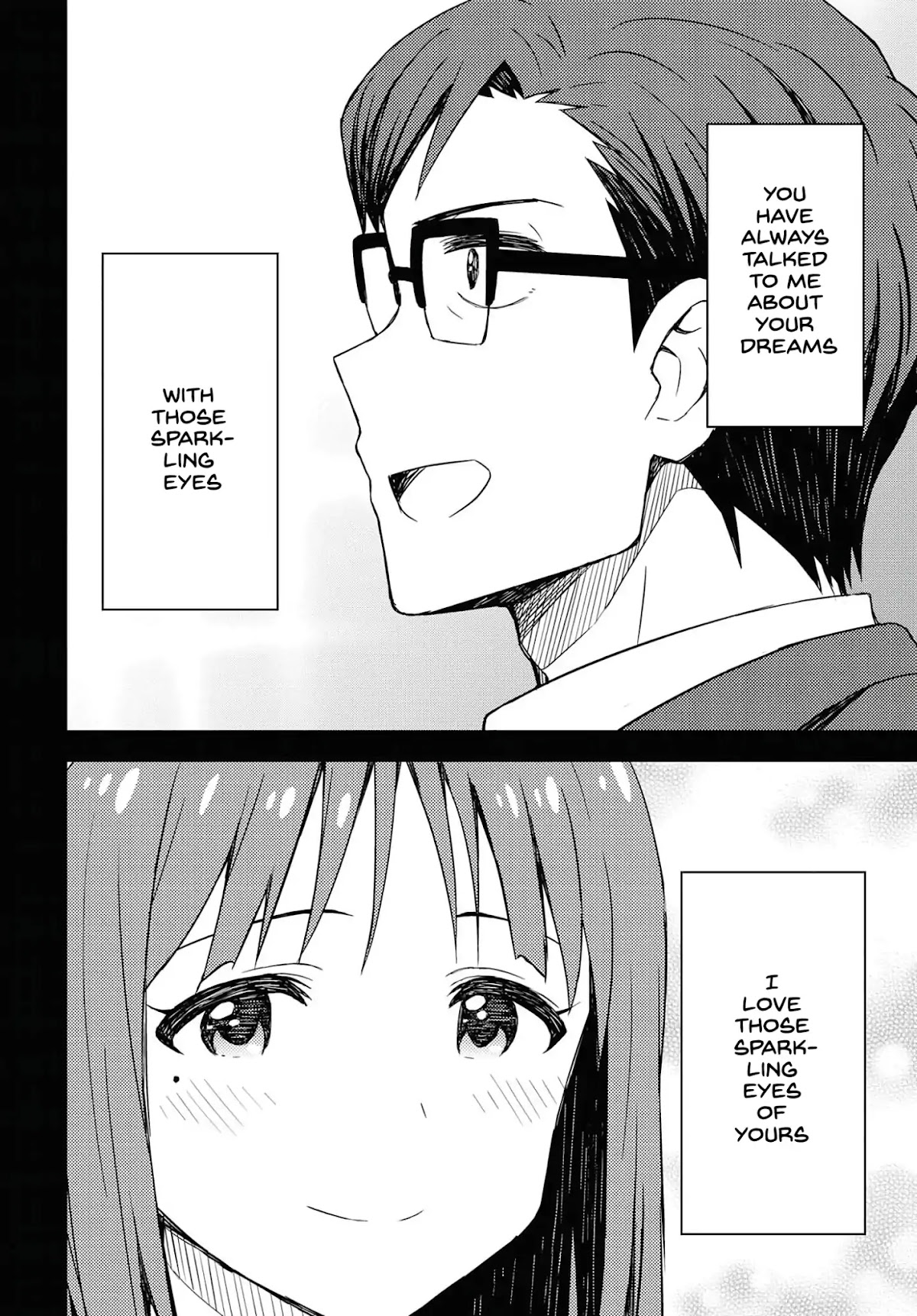 THE iDOLM@STER: Asayake wa Koganeiro Chapter 16 page 22 - Chapter 16: The Truth About Kotomi That Takagi Will Tell