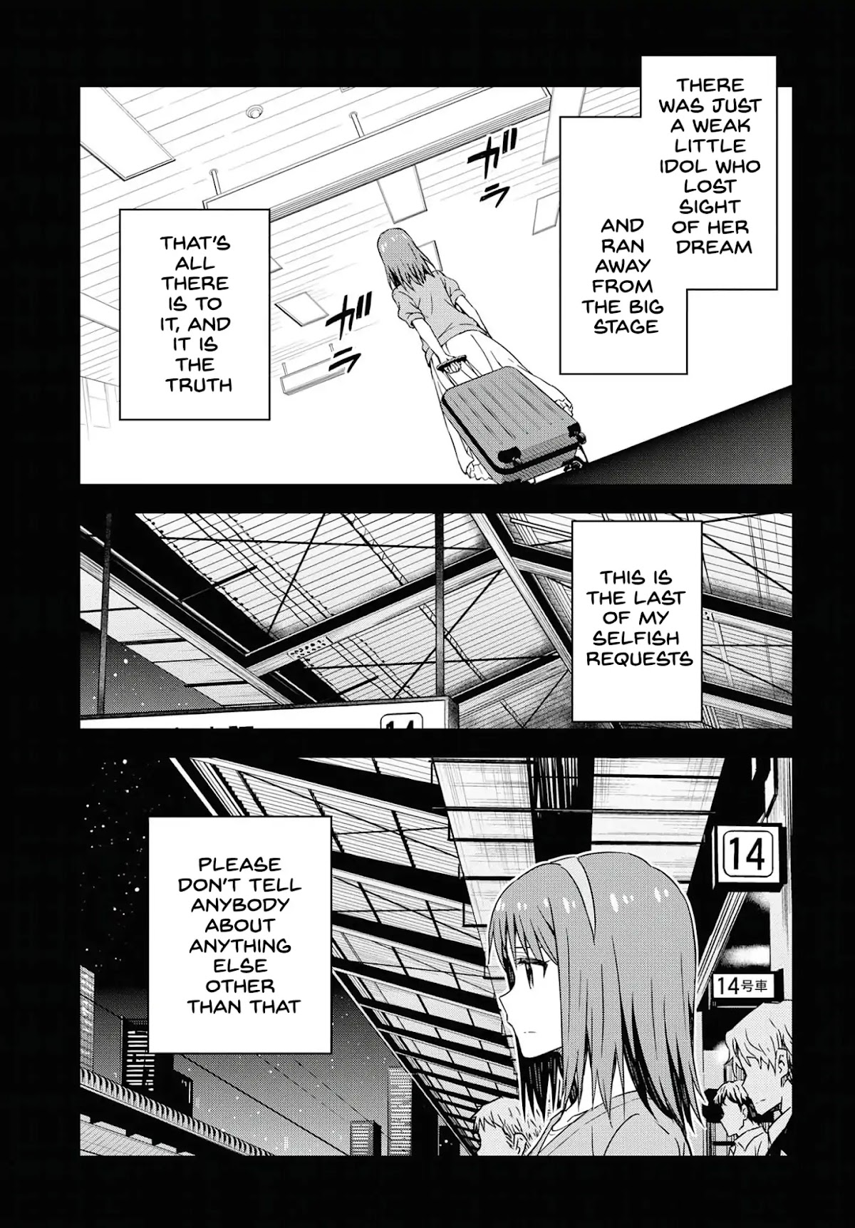 THE iDOLM@STER: Asayake wa Koganeiro Chapter 16 page 27 - Chapter 16: The Truth About Kotomi That Takagi Will Tell