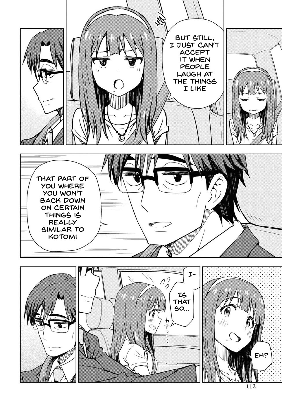 THE iDOLM@STER: Asayake wa Koganeiro Chapter 17 page 12 - Chapter 17: Spinning the Feelings of an Idol Through Her Mother