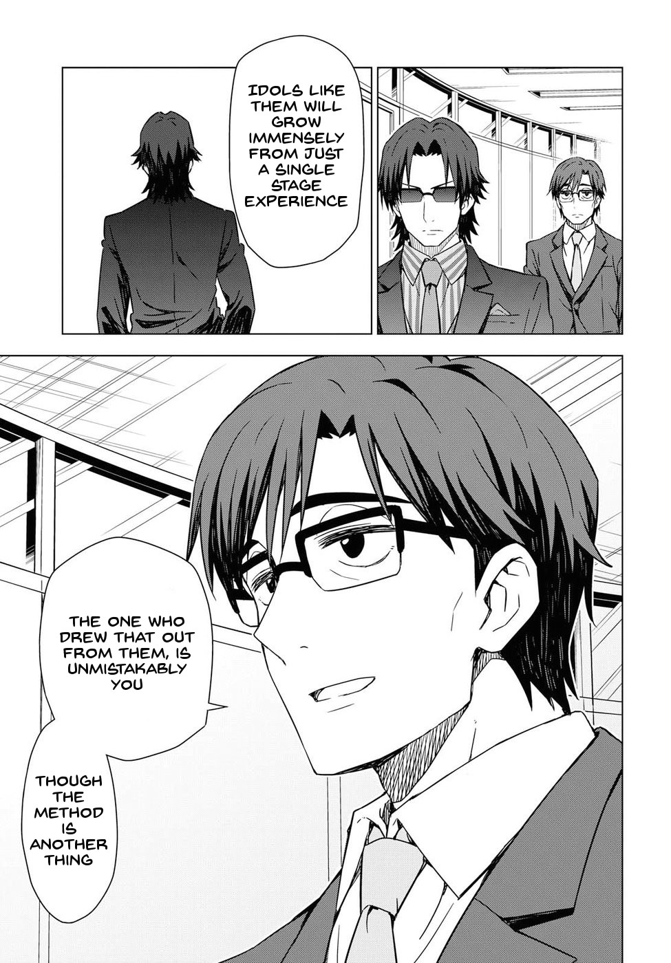 THE iDOLM@STER: Asayake wa Koganeiro Chapter 17 page 21 - Chapter 17: Spinning the Feelings of an Idol Through Her Mother