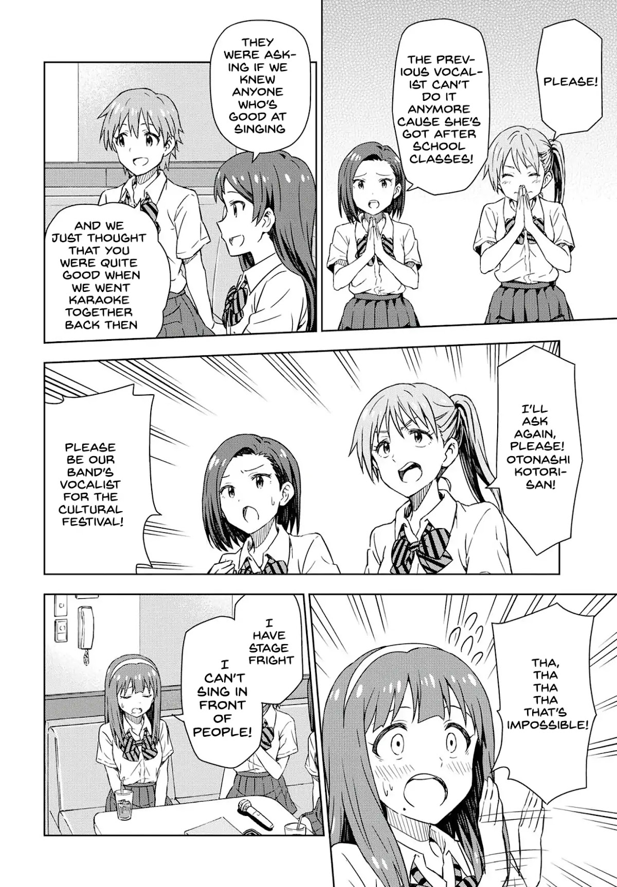 THE iDOLM@STER: Asayake wa Koganeiro Chapter 18 page 14 - Chapter 18