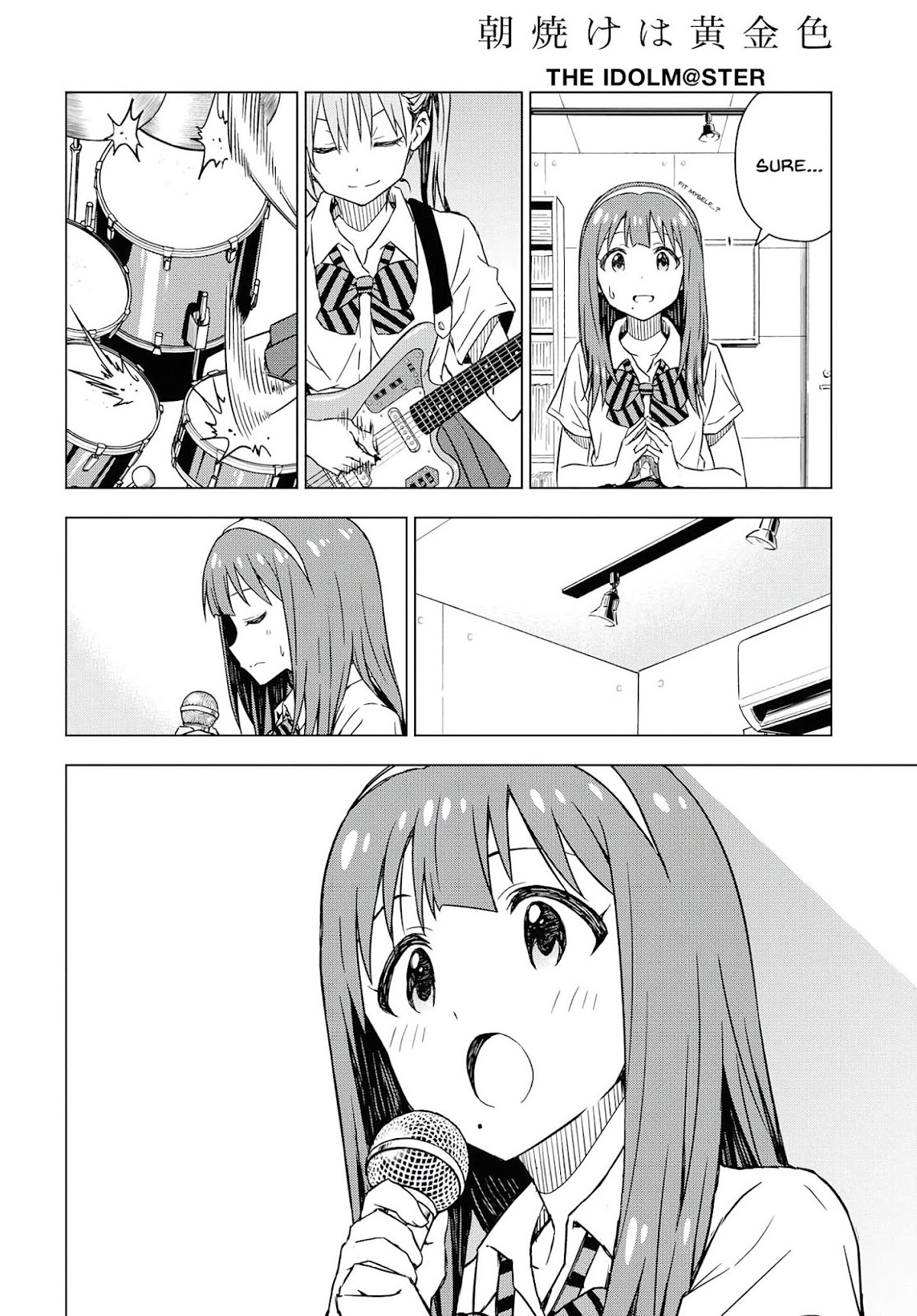 THE iDOLM@STER: Asayake wa Koganeiro Chapter 19 page 14 - Chapter 19: Changing for Myself
