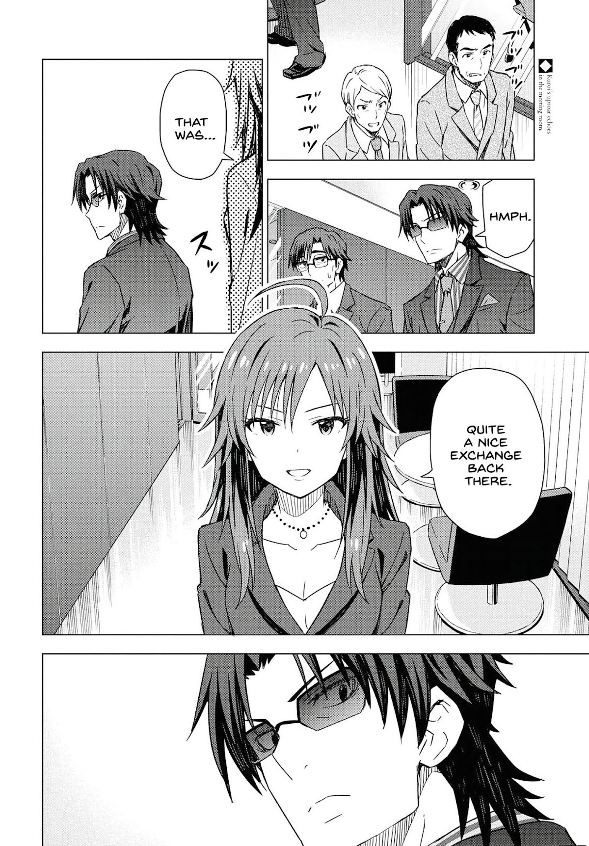 THE iDOLM@STER: Asayake wa Koganeiro Chapter 19 page 2 - Chapter 19: Changing for Myself