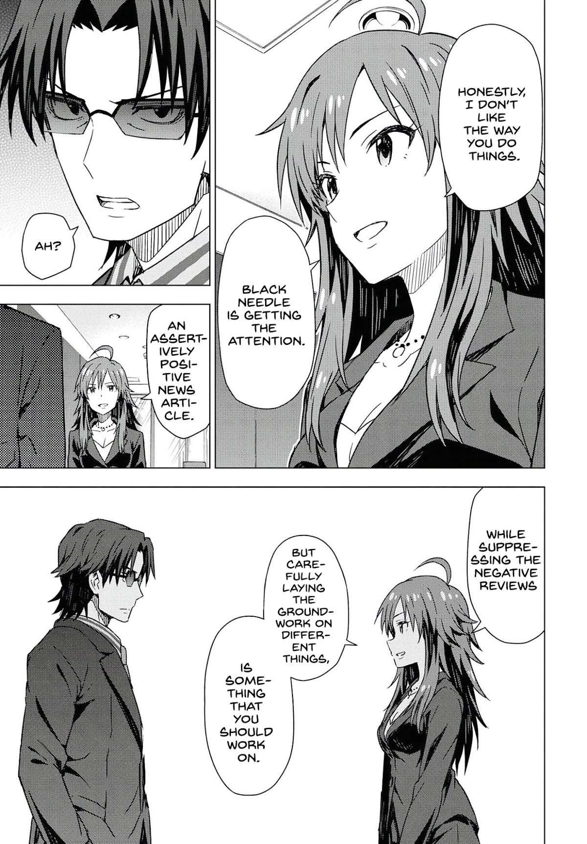 THE iDOLM@STER: Asayake wa Koganeiro Chapter 19 page 3 - Chapter 19: Changing for Myself