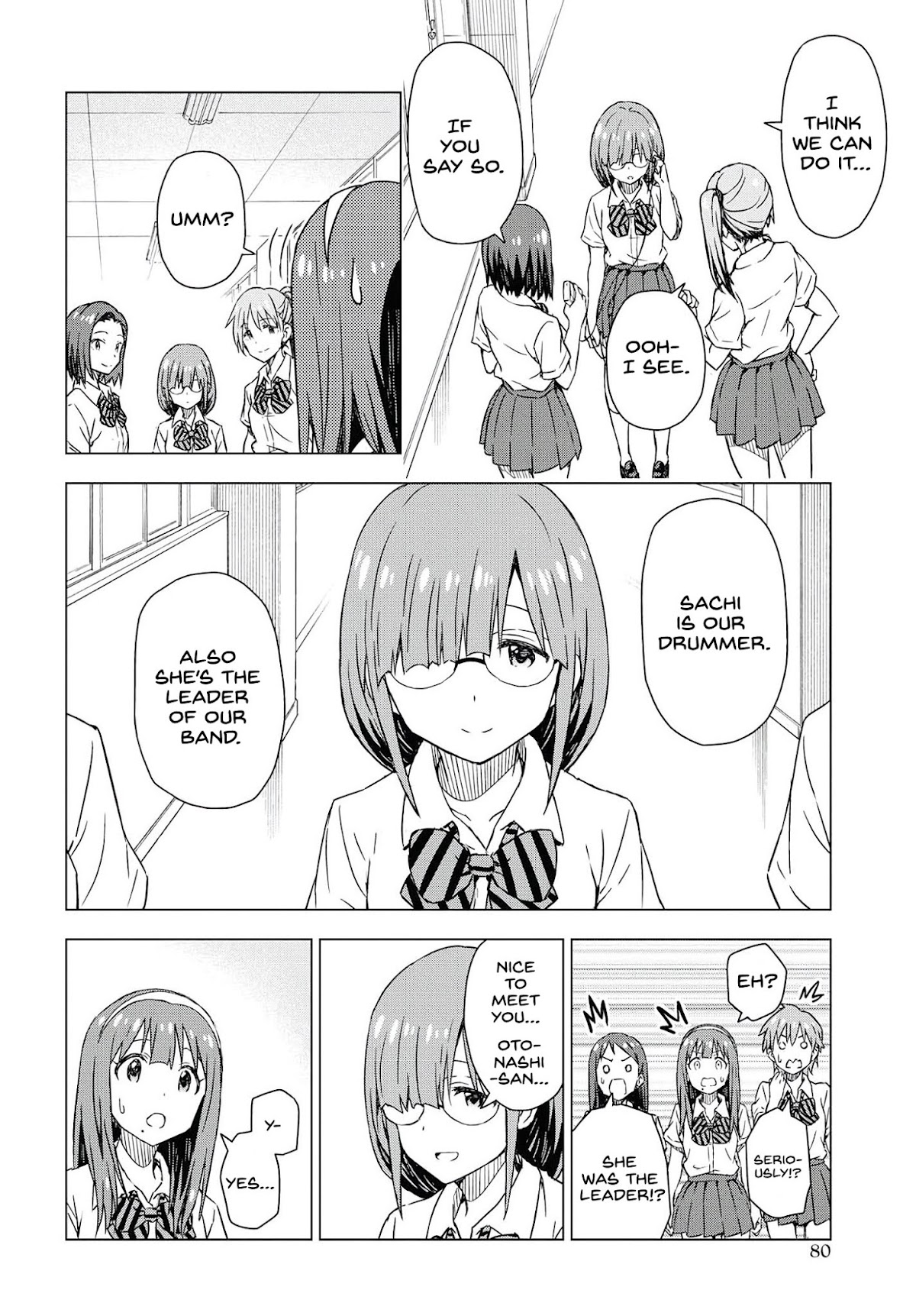 THE iDOLM@STER: Asayake wa Koganeiro Chapter 19 page 8 - Chapter 19: Changing for Myself