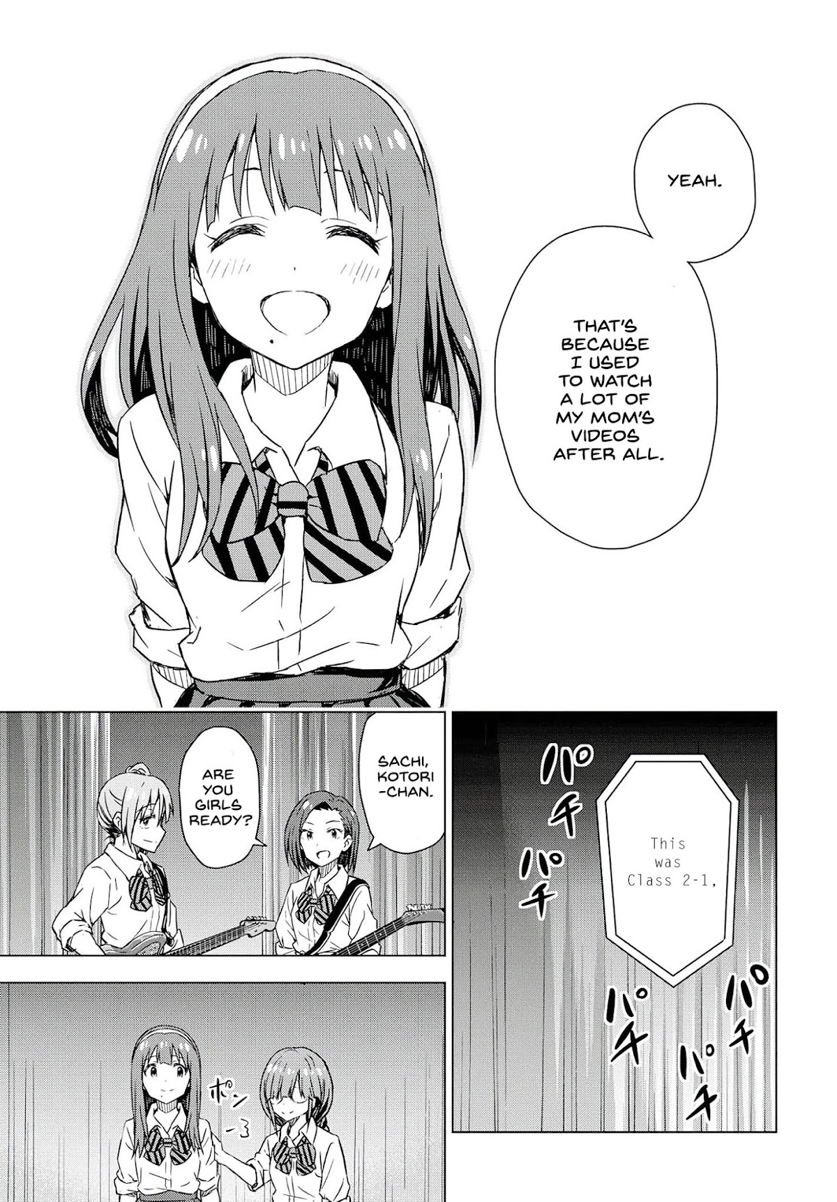 THE iDOLM@STER: Asayake wa Koganeiro Chapter 20 page 21 - Chapter 20: School Festival, Open!