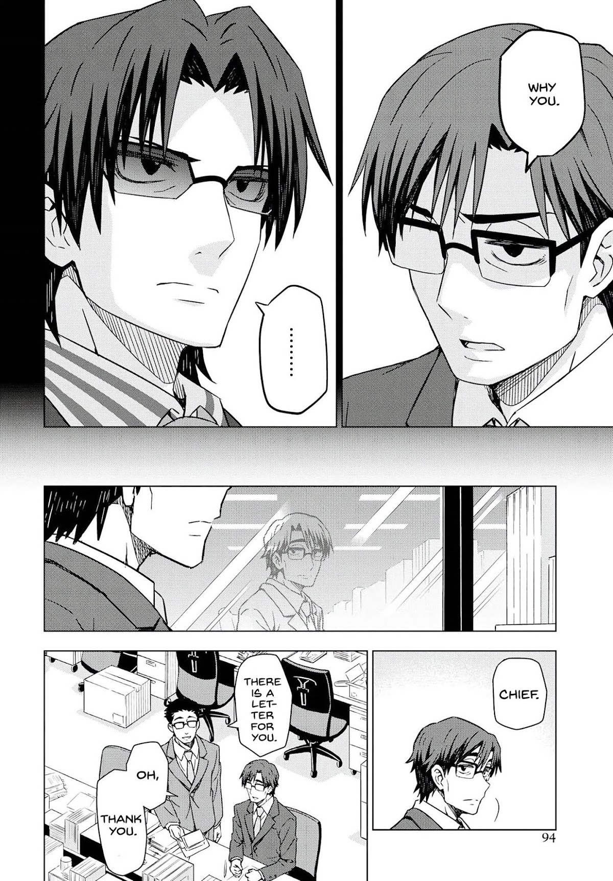 THE iDOLM@STER: Asayake wa Koganeiro Chapter 20 page 6 - Chapter 20: School Festival, Open!