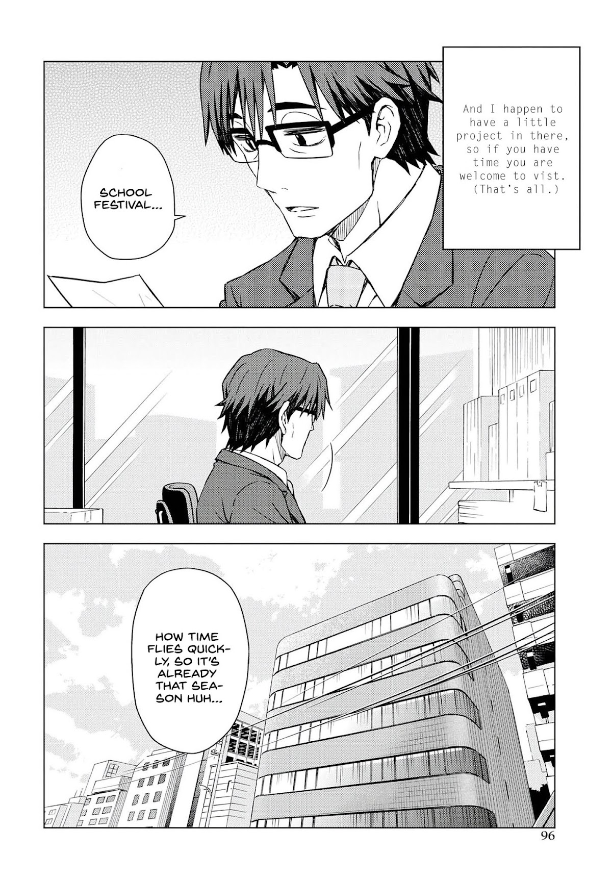 THE iDOLM@STER: Asayake wa Koganeiro Chapter 20 page 8 - Chapter 20: School Festival, Open!