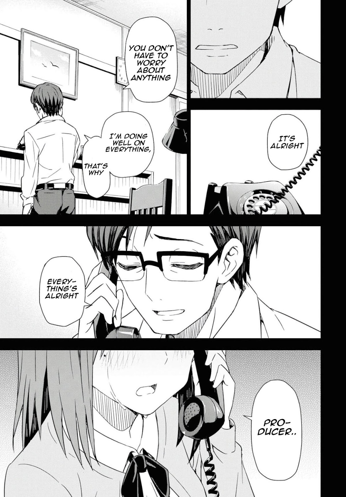 THE iDOLM@STER: Asayake wa Koganeiro Chapter 21 page 17 - Chapter 21