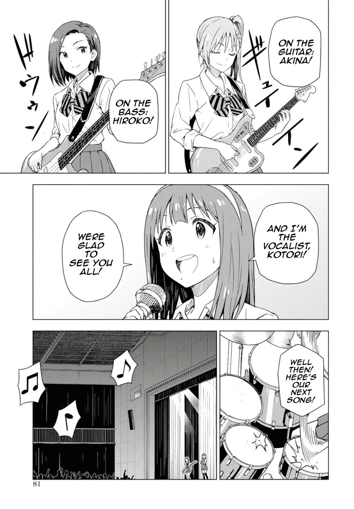 THE iDOLM@STER: Asayake wa Koganeiro Chapter 21 page 7 - Chapter 21