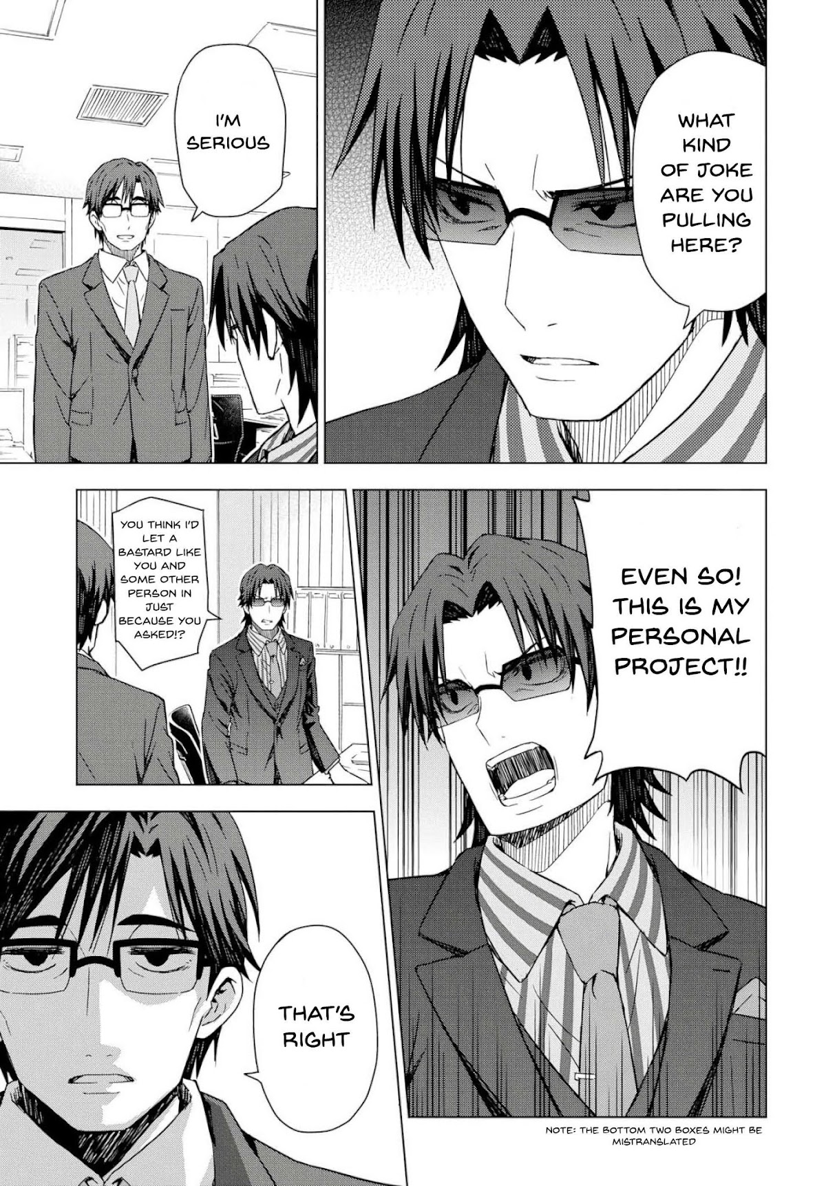 THE iDOLM@STER: Asayake wa Koganeiro Chapter 23 page 12 - Chapter 23
