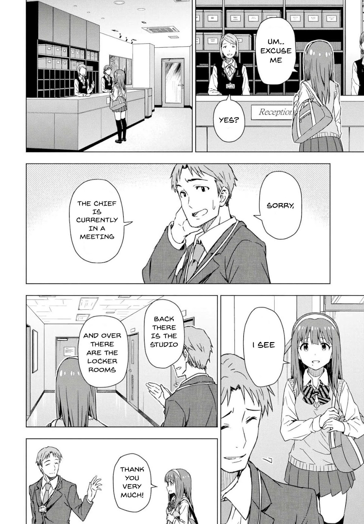 THE iDOLM@STER: Asayake wa Koganeiro Chapter 23 page 15 - Chapter 23