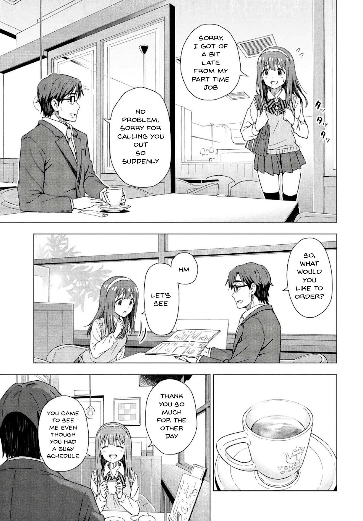 THE iDOLM@STER: Asayake wa Koganeiro Chapter 23 page 8 - Chapter 23