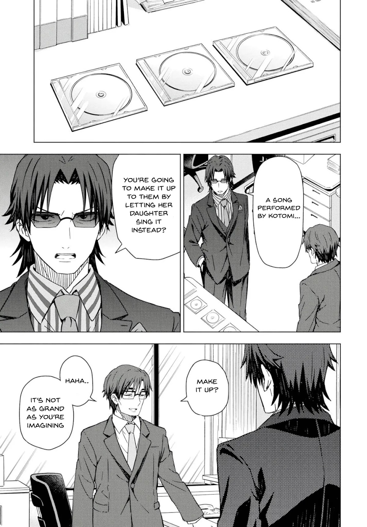 THE iDOLM@STER: Asayake wa Koganeiro Chapter 24 page 12 - Chapter 24