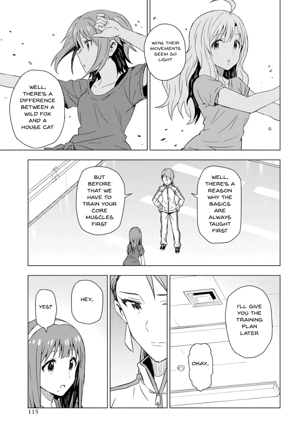 THE iDOLM@STER: Asayake wa Koganeiro Chapter 24 page 16 - Chapter 24