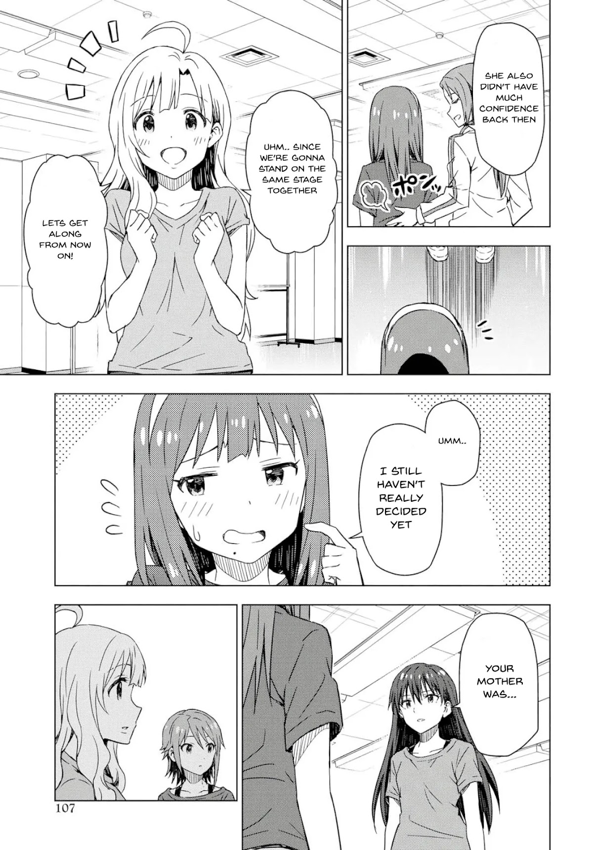THE iDOLM@STER: Asayake wa Koganeiro Chapter 24 page 8 - Chapter 24