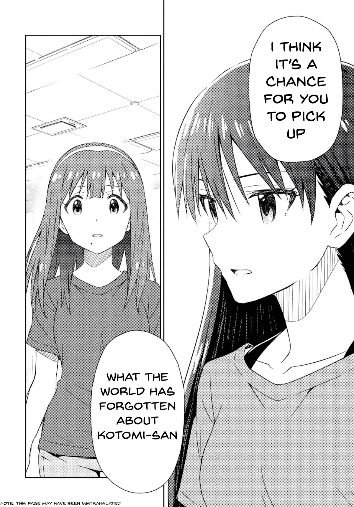 THE iDOLM@STER: Asayake wa Koganeiro Chapter 24 page 9 - Chapter 24