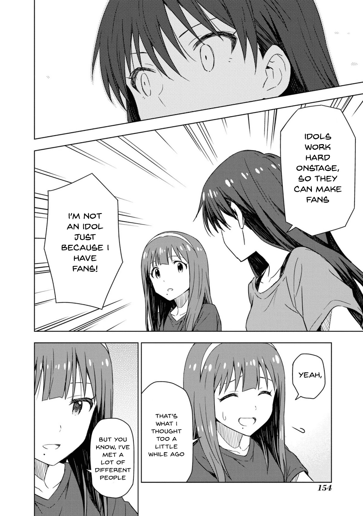 THE iDOLM@STER: Asayake wa Koganeiro Chapter 25 page 14 - Chapter 25