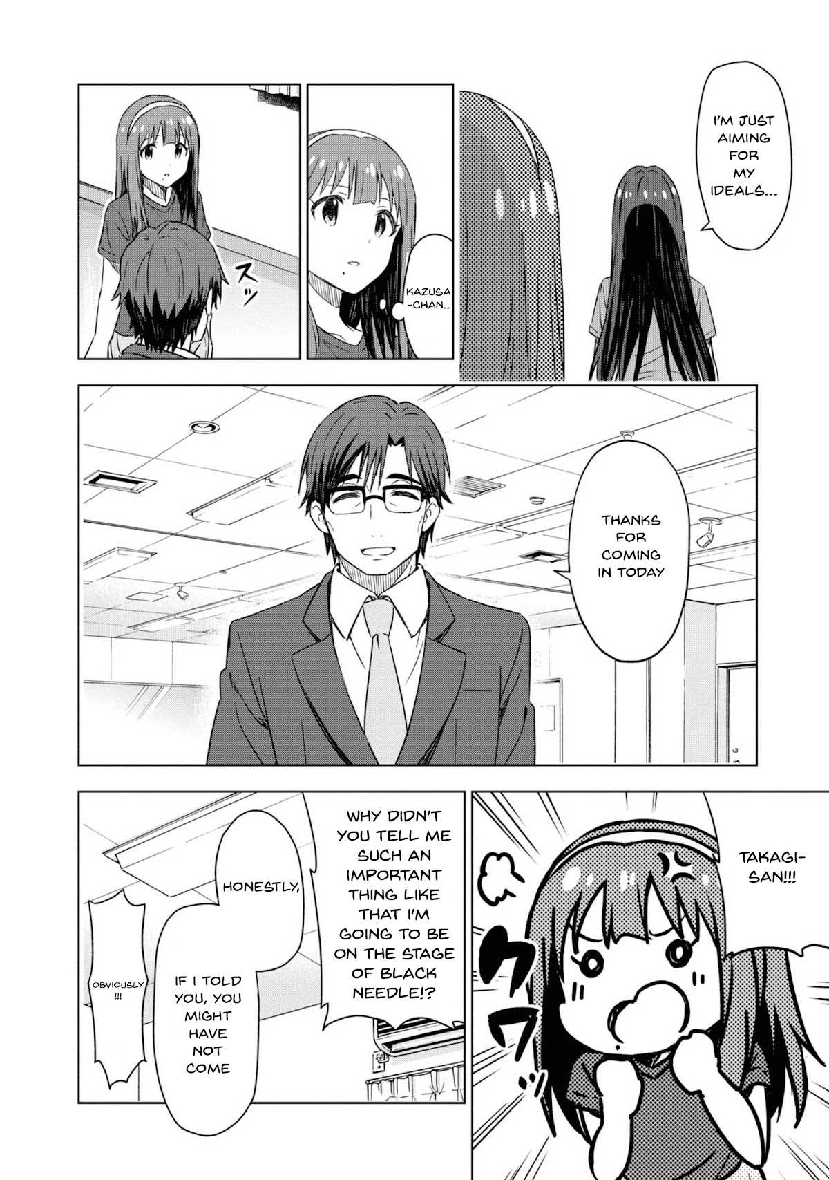 THE iDOLM@STER: Asayake wa Koganeiro Chapter 25 page 18 - Chapter 25