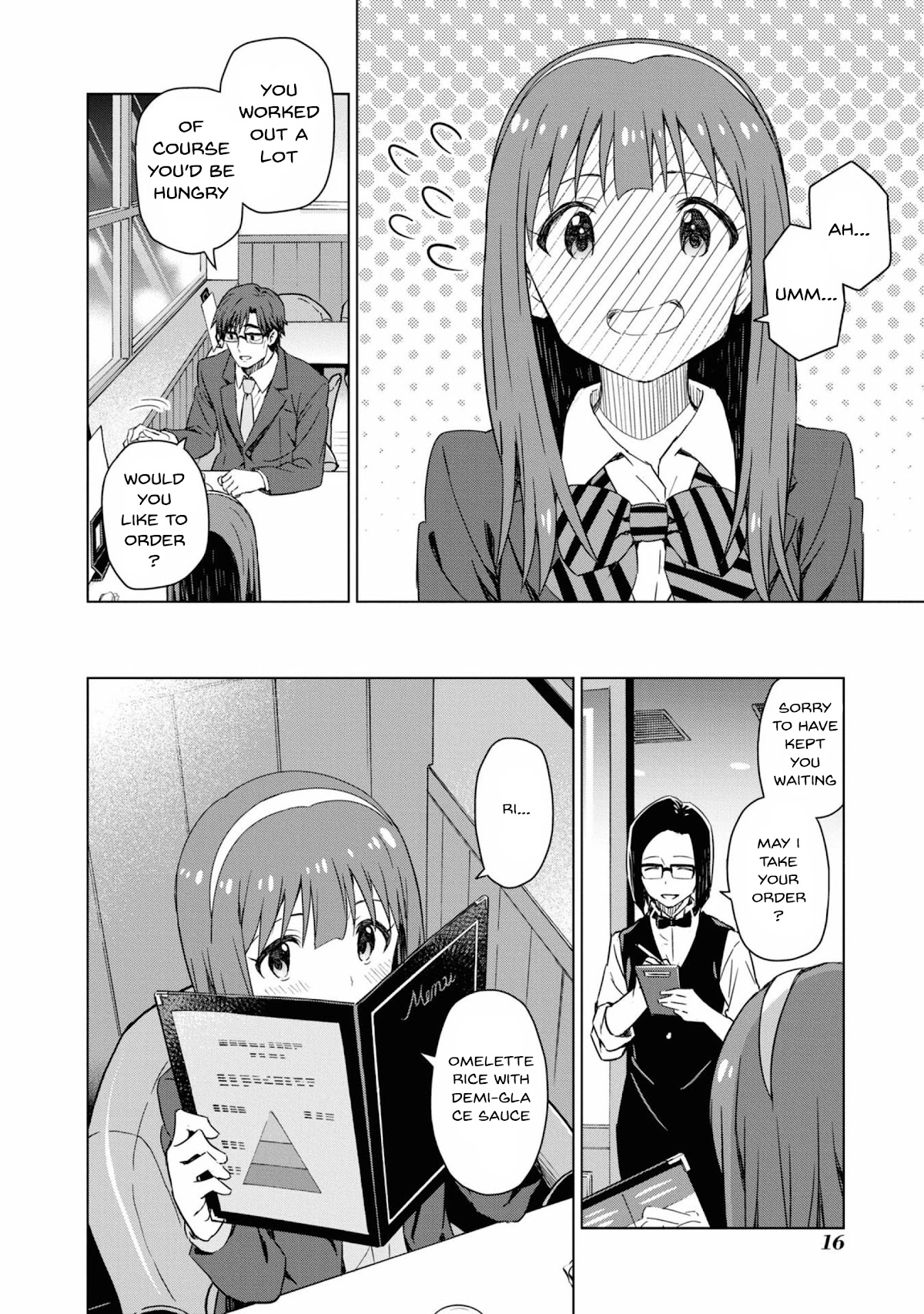 THE iDOLM@STER: Asayake wa Koganeiro Chapter 26 page 13 - Chapter 26