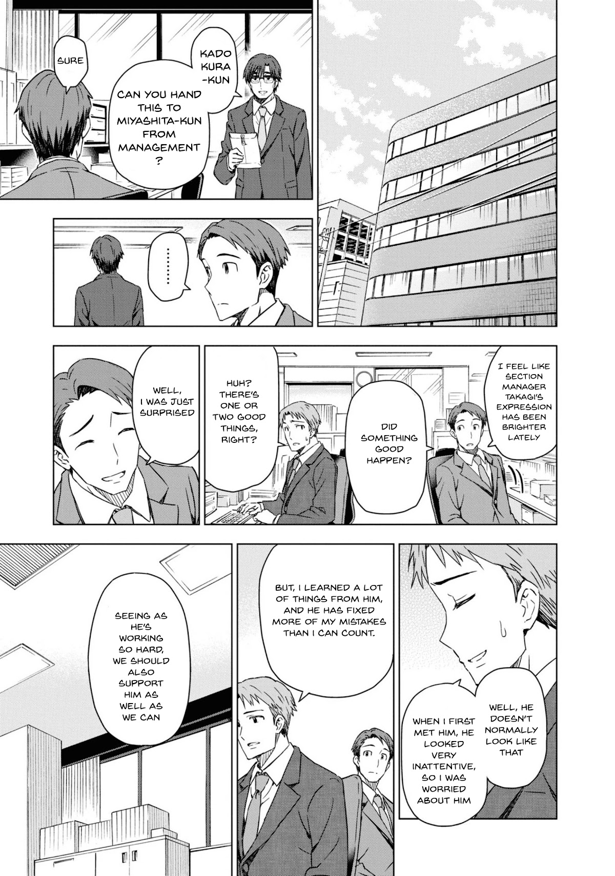 THE iDOLM@STER: Asayake wa Koganeiro Chapter 26 page 14 - Chapter 26