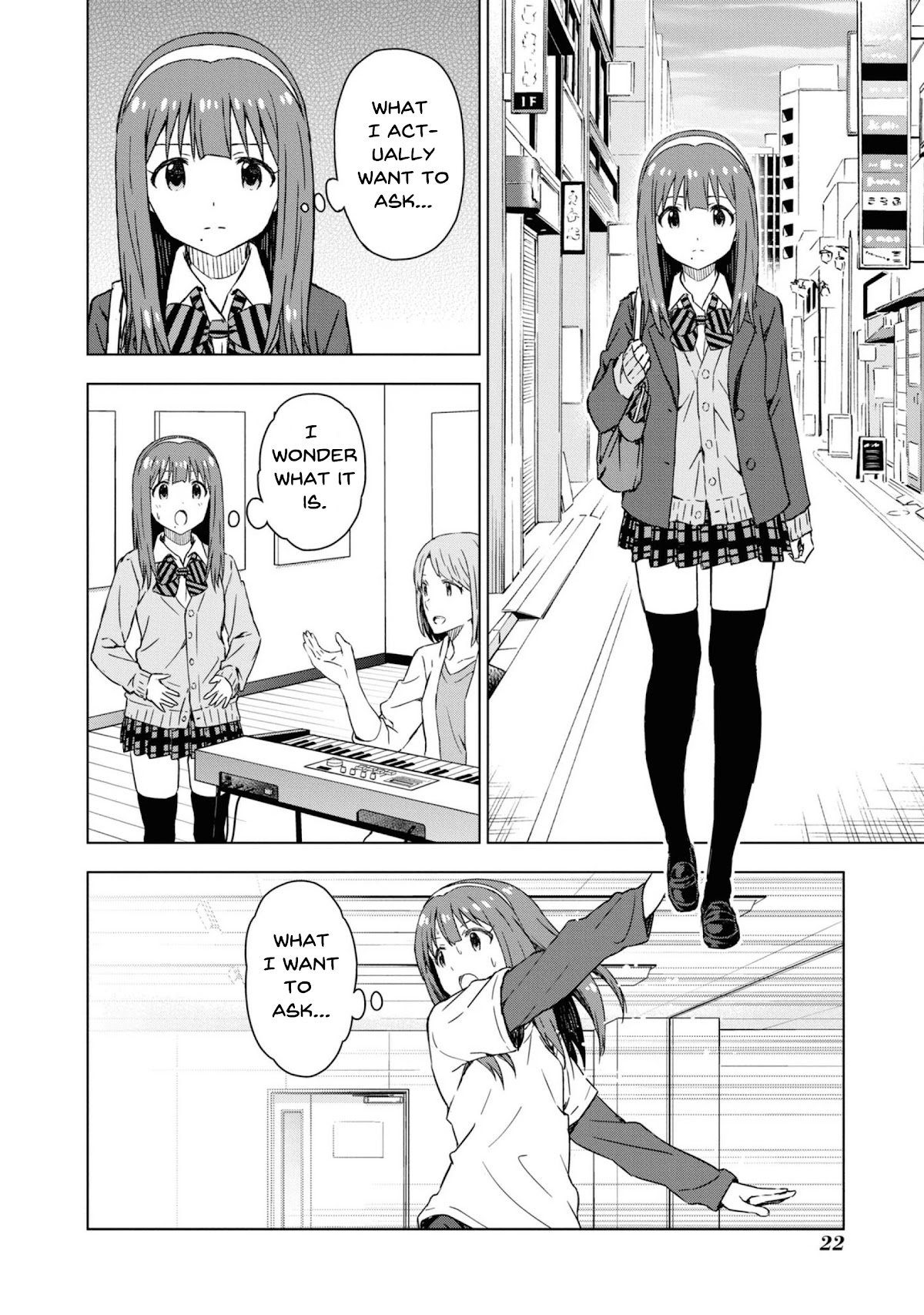 THE iDOLM@STER: Asayake wa Koganeiro Chapter 27 page 4 - Chapter 27