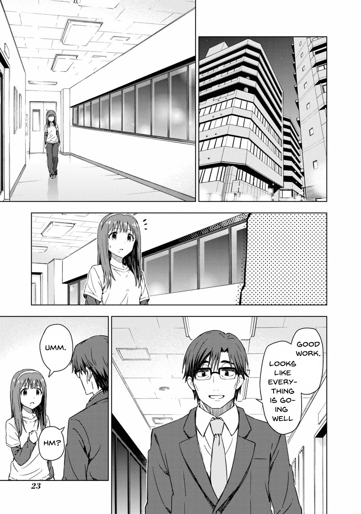 THE iDOLM@STER: Asayake wa Koganeiro Chapter 27 page 5 - Chapter 27