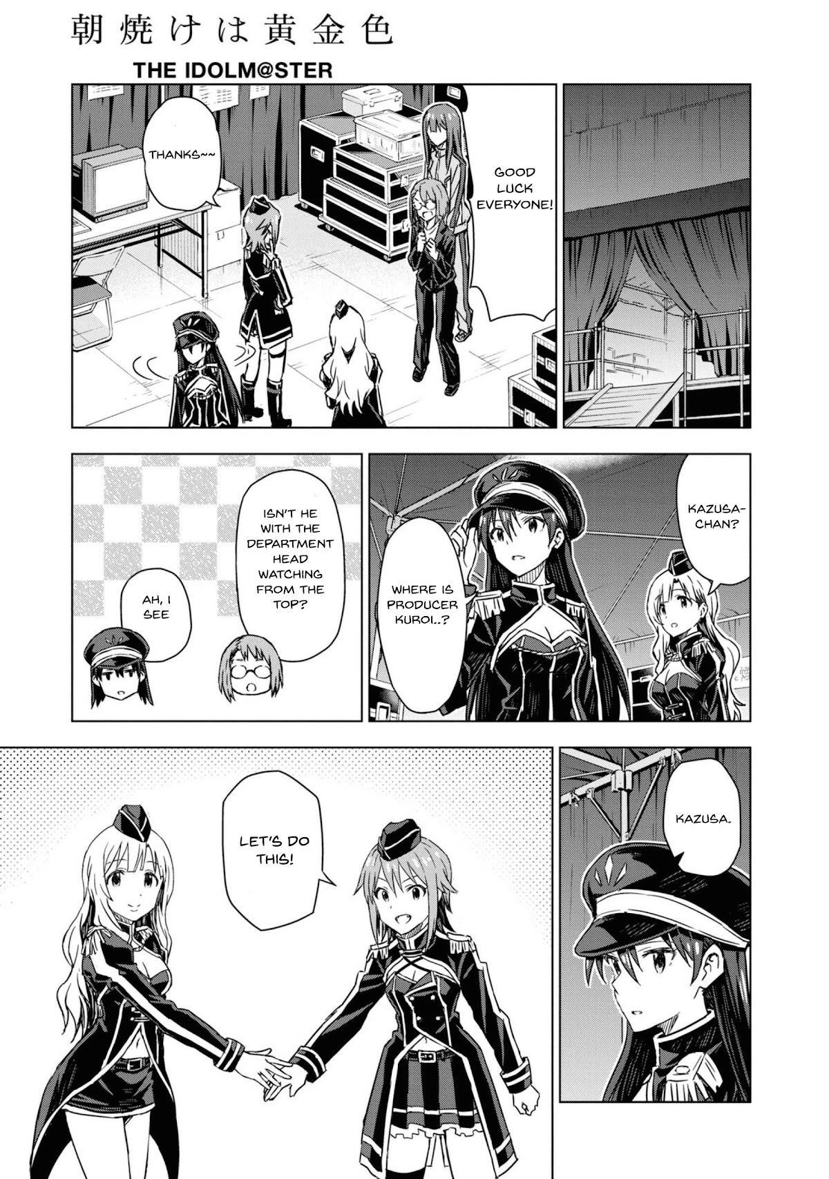 THE iDOLM@STER: Asayake wa Koganeiro Chapter 28 page 11 - Chapter 28