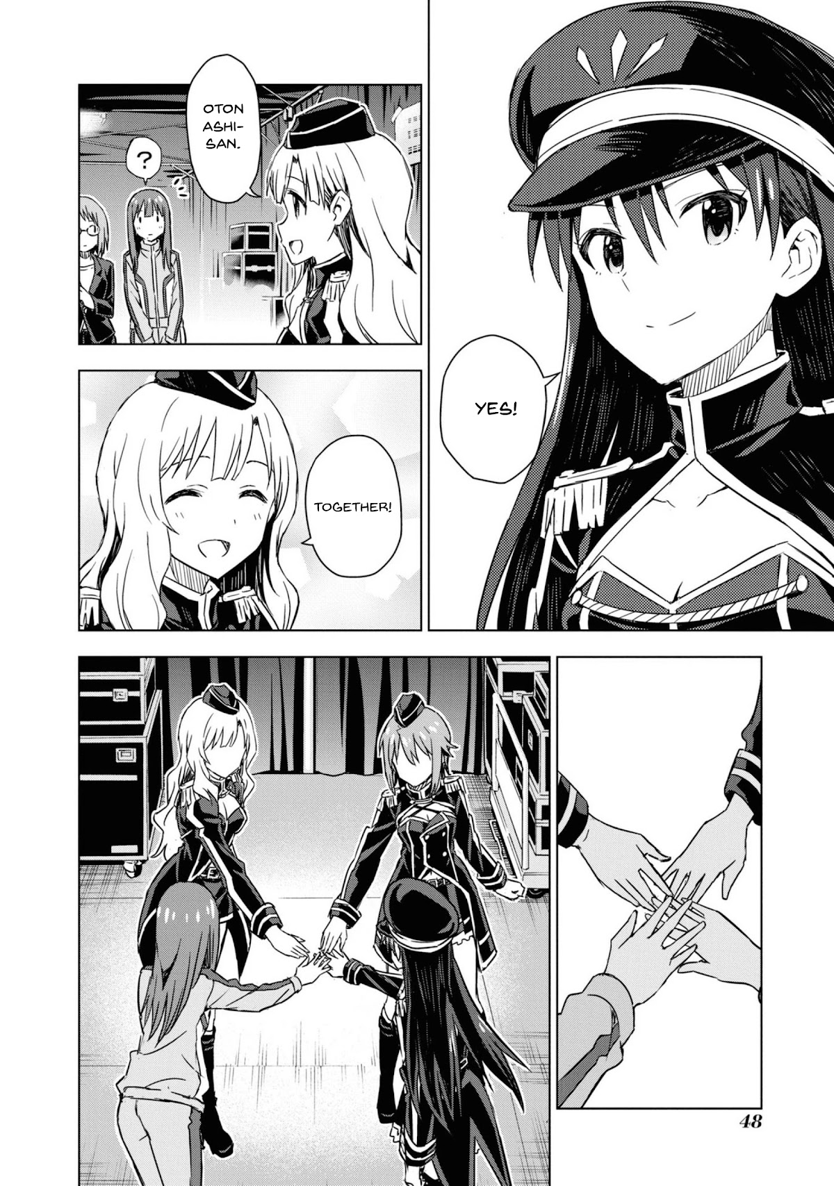 THE iDOLM@STER: Asayake wa Koganeiro Chapter 28 page 12 - Chapter 28