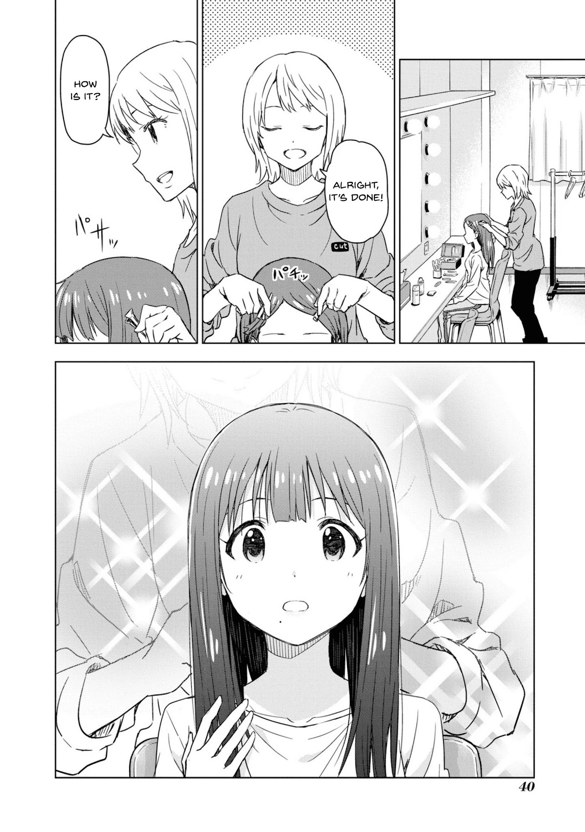 THE iDOLM@STER: Asayake wa Koganeiro Chapter 28 page 4 - Chapter 28