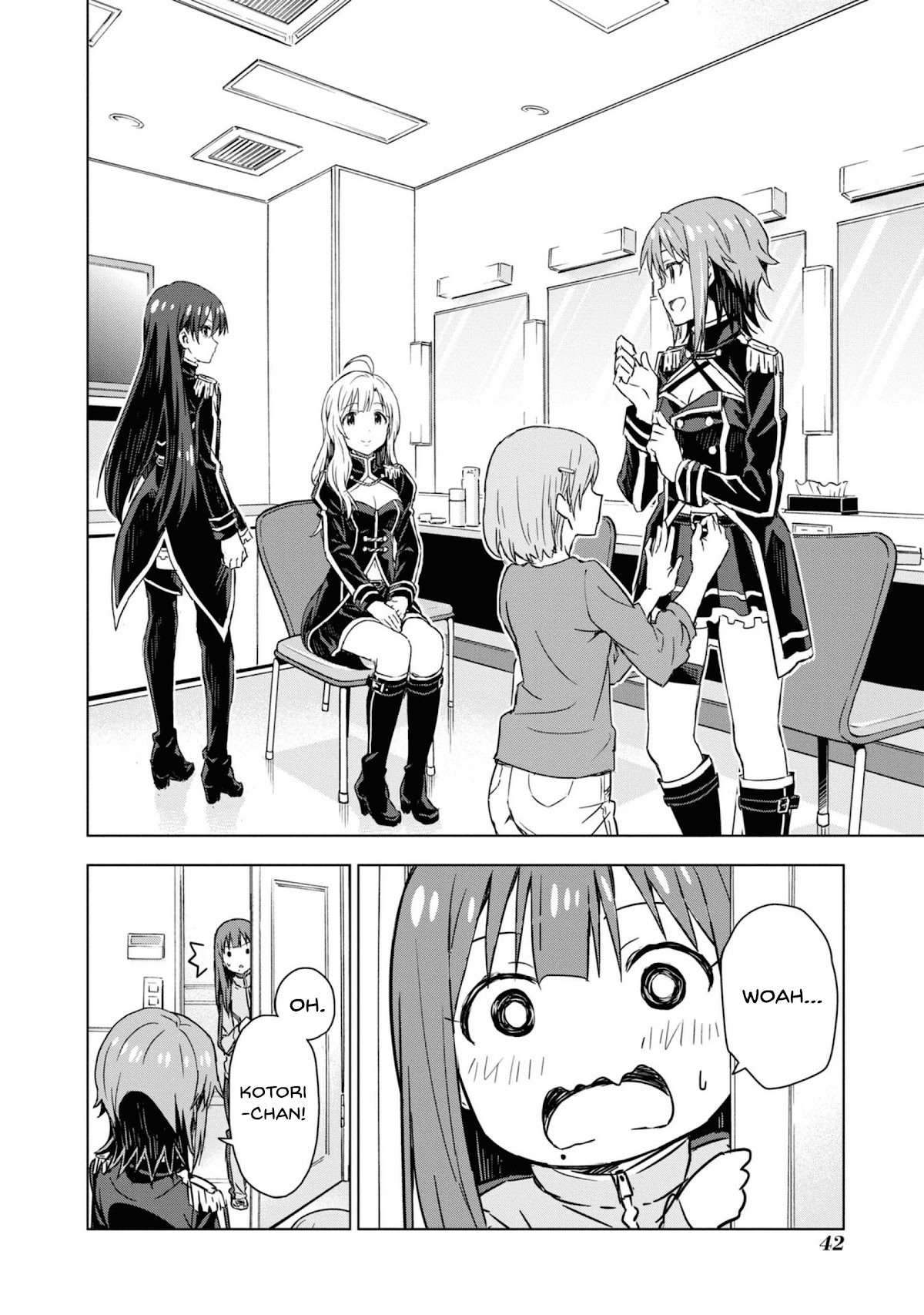 THE iDOLM@STER: Asayake wa Koganeiro Chapter 28 page 6 - Chapter 28