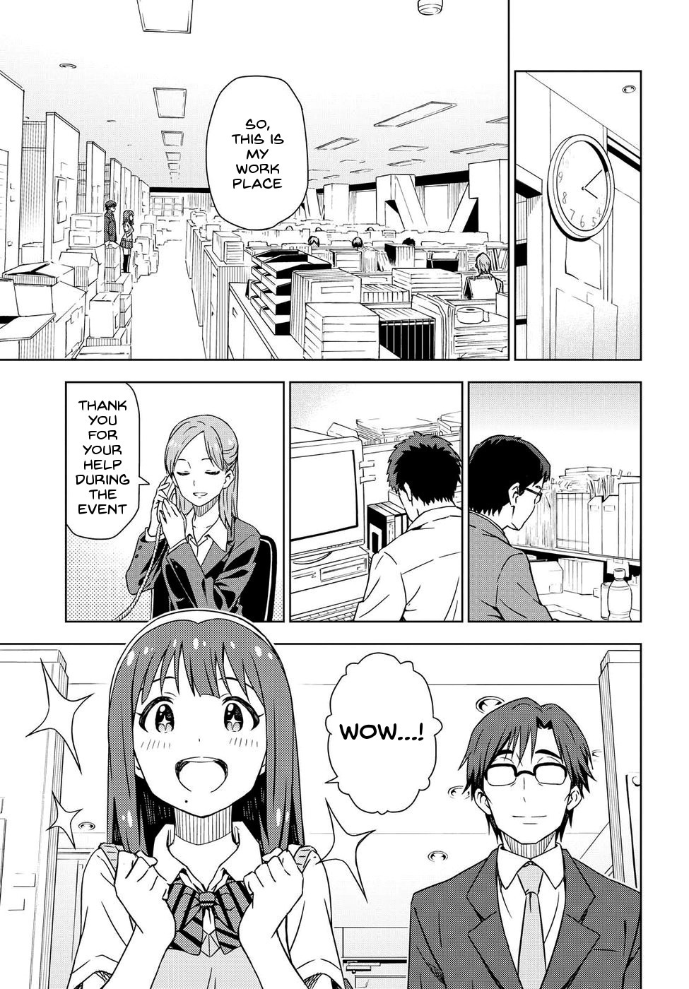 THE iDOLM@STER: Asayake wa Koganeiro Chapter 3.2 page 11 - Chapter 3.2: Following the Footsteps of My Mother