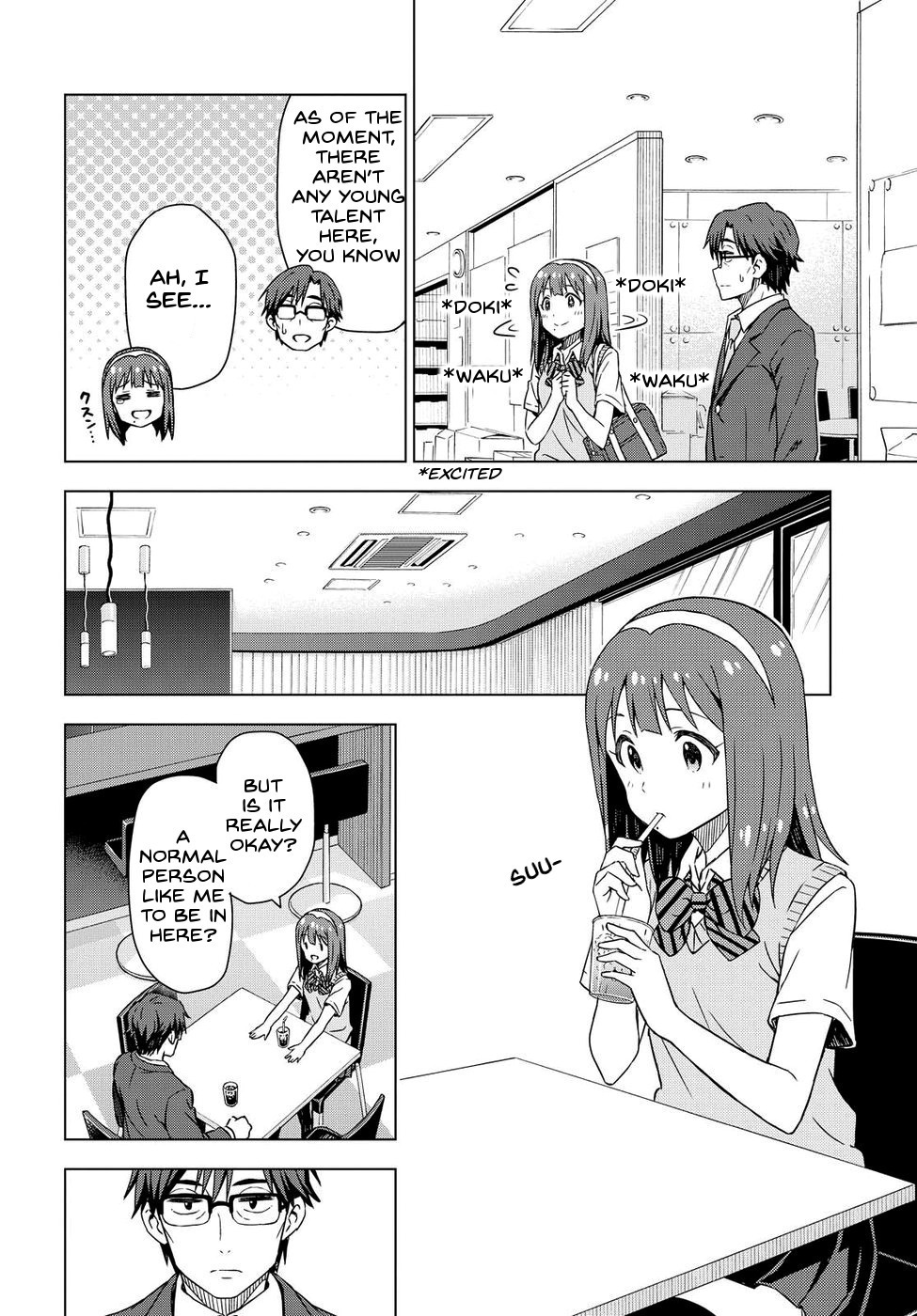 THE iDOLM@STER: Asayake wa Koganeiro Chapter 3.2 page 12 - Chapter 3.2: Following the Footsteps of My Mother