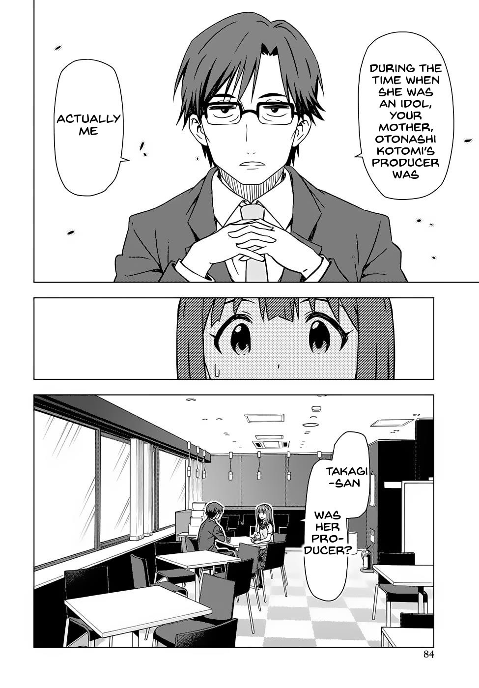 THE iDOLM@STER: Asayake wa Koganeiro Chapter 3.2 page 14 - Chapter 3.2: Following the Footsteps of My Mother