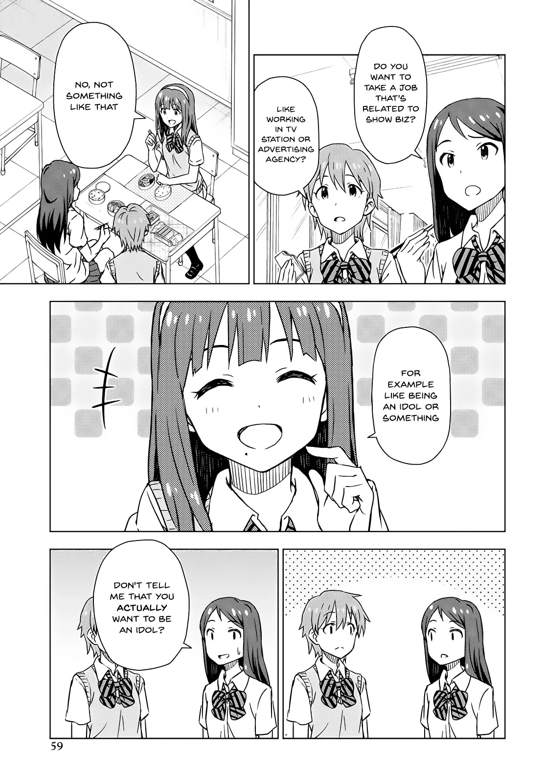THE iDOLM@STER: Asayake wa Koganeiro Chapter 3 page 4 - Chapter 3