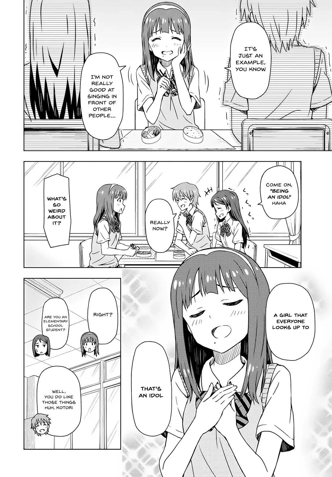 THE iDOLM@STER: Asayake wa Koganeiro Chapter 3 page 5 - Chapter 3
