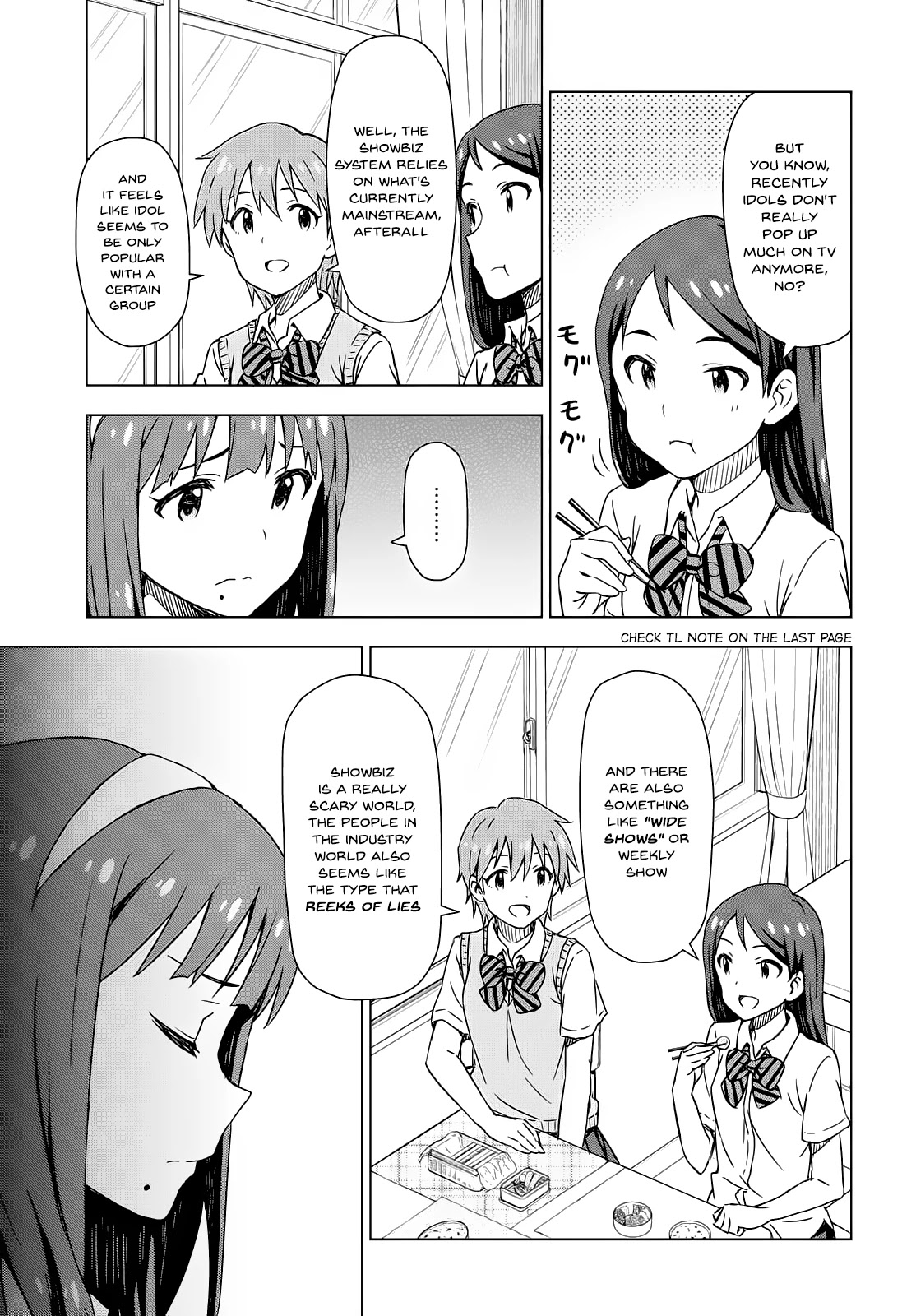 THE iDOLM@STER: Asayake wa Koganeiro Chapter 3 page 6 - Chapter 3