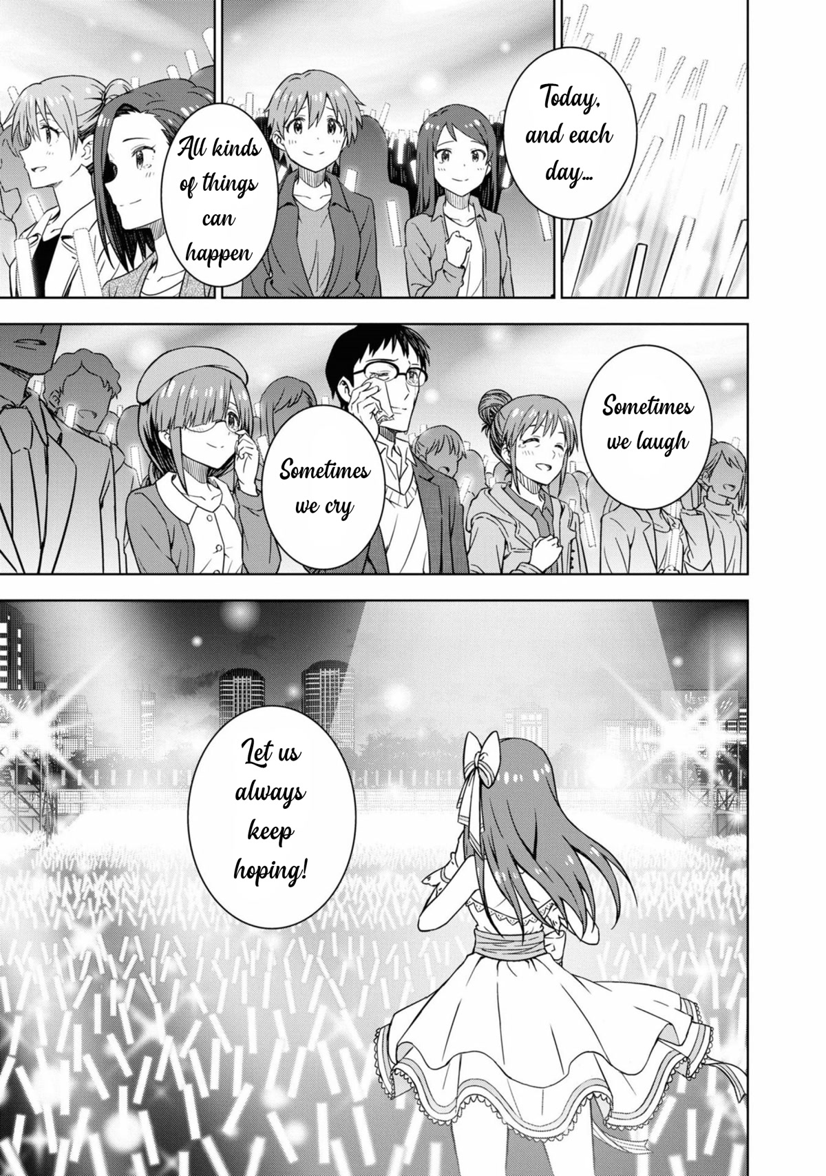 THE iDOLM@STER: Asayake wa Koganeiro Chapter 30 page 17 - Chapter 30